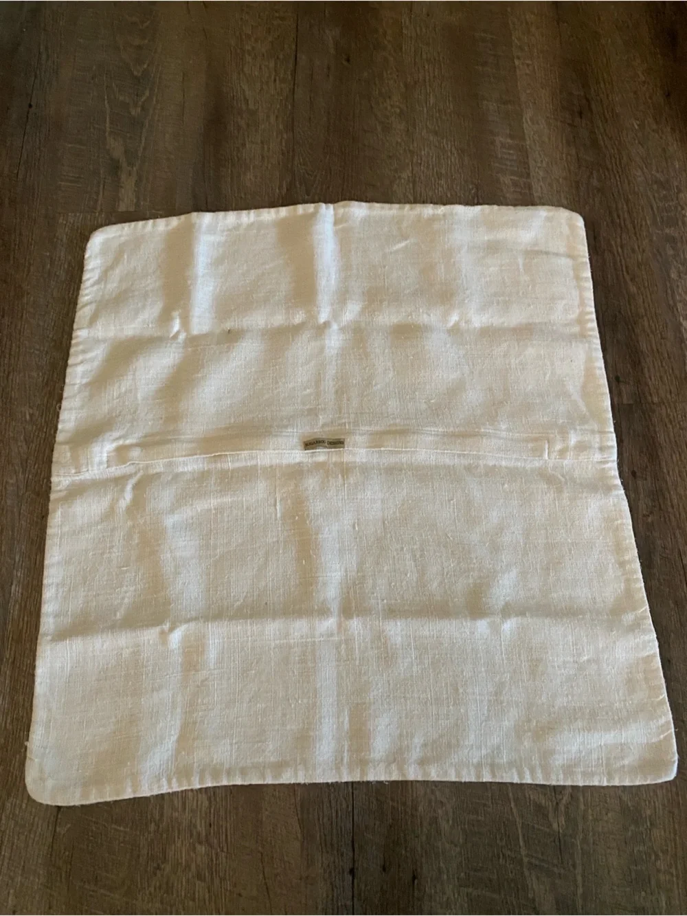 Sugarboo & Co. White Linen Pillow Case - “I love you”